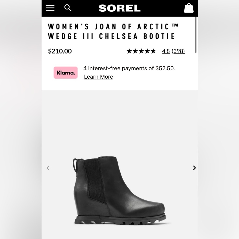 Sorel Joan of Arctic Wedge Bootie